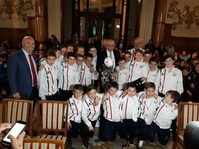 Coppa Quarenghi 2019: Under 14 con Galliani “Uomo di Sport”