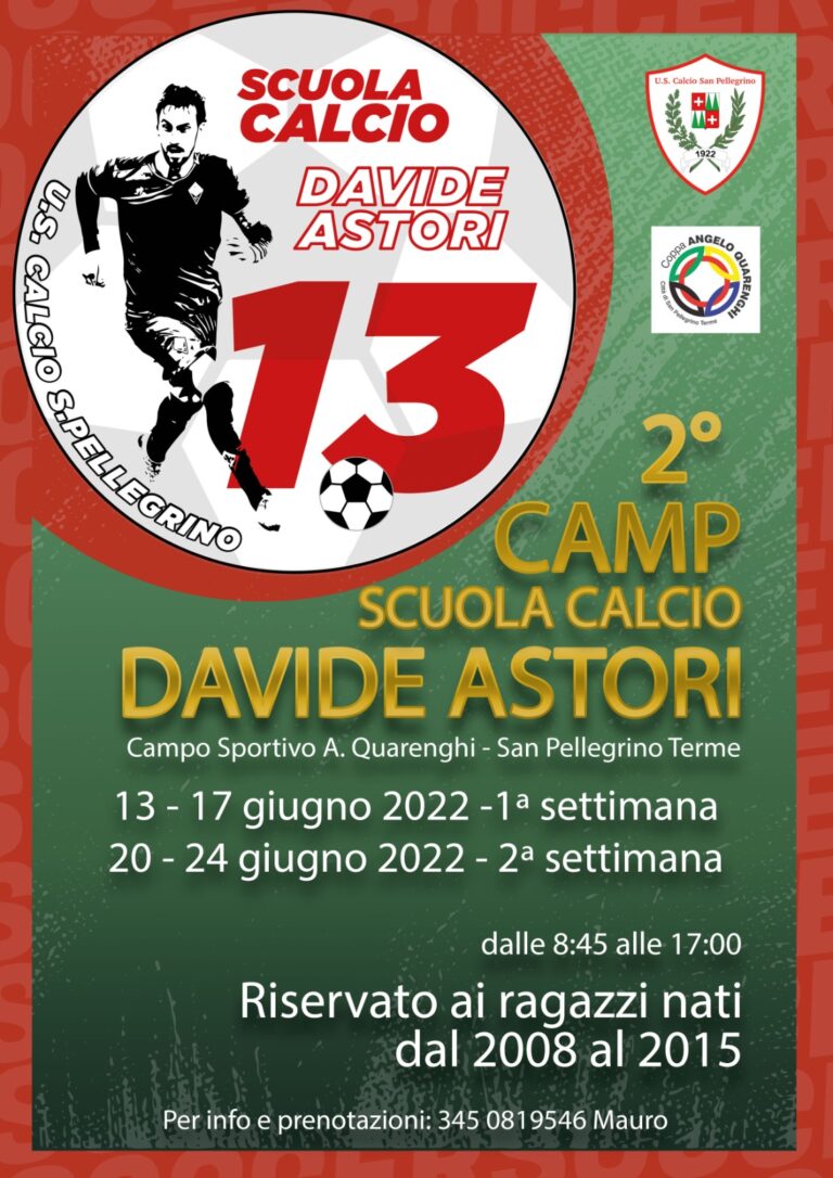 2° CAMP SCUOLA CALCIO DAVIDE ASTORI